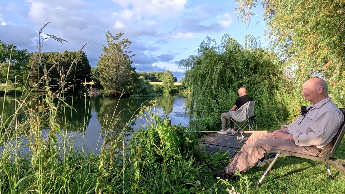 late evening relaxation