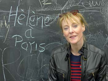 Helen - write your own message by the Seine