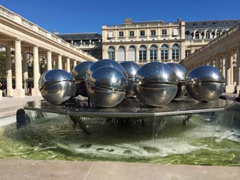 Feature in the Palais Royale Gardens