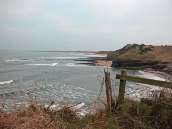 Howick - winter sea view