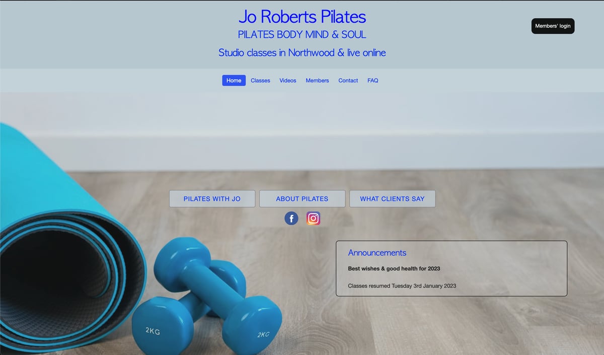 pilates site